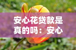 安心花贷款是真的吗：安心花贷款平台是否可信