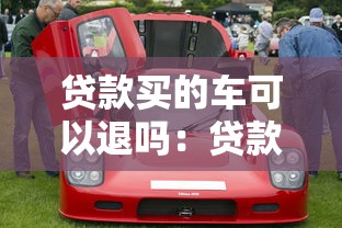 贷款买的车可以退吗：贷款购车能否退车