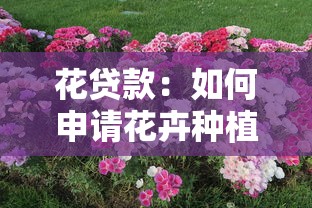 花贷款：如何申请花卉种植专项贷款