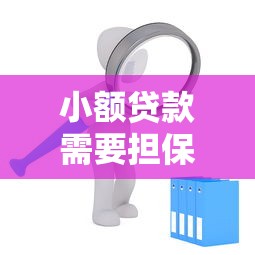 小额贷款需要担保人吗：申请小额贷款必须提供担保吗