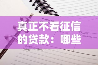 真正不看征信的贷款：哪些贷款完全不查个人信用记录