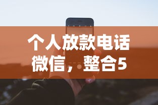 个人放款电话微信，整合5个网贷平台举报