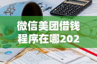 微信美团借钱程序在哪2025年精选，看看这5个那些网贷平台不上征信