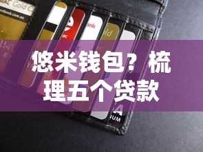 悠米钱包？梳理五个贷款平台不用人脸识别