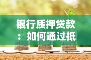 银行质押贷款：如何通过抵押物快速获得银行资金支持