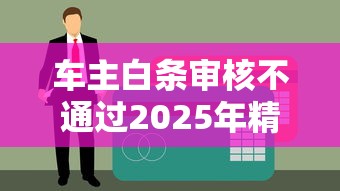 车主白条审核不通过2025年精选？推荐五个黑户贷款平台
