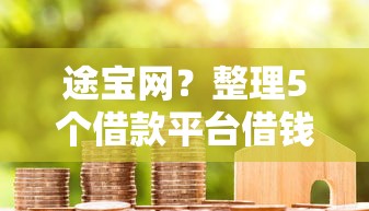 途宝网？整理5个借款平台借钱好