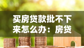 买房贷款批不下来怎么办：房贷审批失败后如何补救