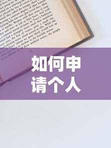 如何申请个人贷款：个人贷款办理流程及条件是什么