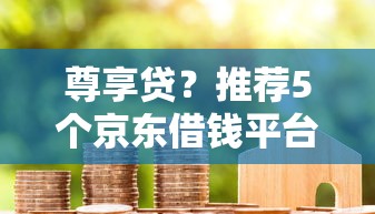 尊享贷？推荐5个京东借钱平台