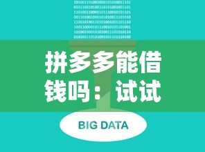 拼多多能借钱吗：试试这五个大平台借钱
