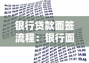 银行贷款面签流程：银行面签时需要准备哪些材料
