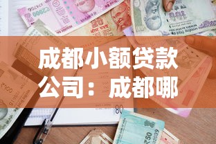 成都小额贷款公司：成都哪里能快速申请小额借款