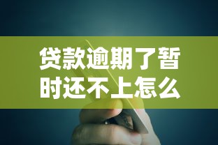 贷款逾期了暂时还不上怎么办：无力偿还贷款逾期该如何解决