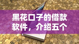 黑花口子的借款软件，介绍五个2025最新和摇钱花一样的平台
