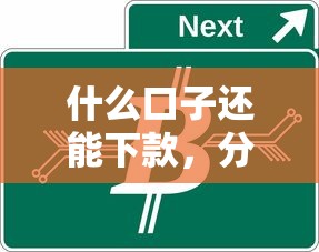 什么口子还能下款，分析五个2025最新不查征信大数据的秒下款平台