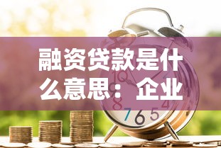 融资贷款是什么意思：企业如何通过借贷获取资金支持