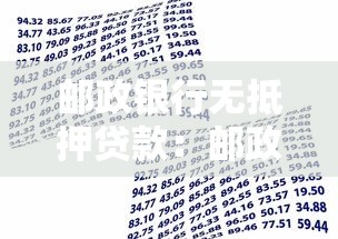 邮政银行无抵押贷款：邮政储蓄信用贷款如何申请