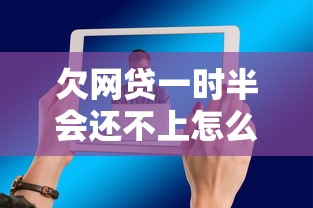 欠网贷一时半会还不上怎么办，总结五个2025最新能借钱的平台