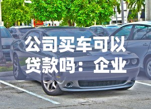公司买车可以贷款吗：企业购车能否申请银行贷款