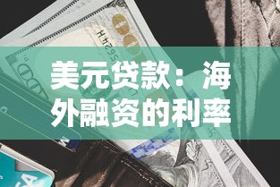 美元贷款：海外融资的利率风险如何规避
