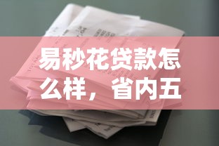 易秒花贷款怎么样，省内五个2025最新网上黑口子容易下款的