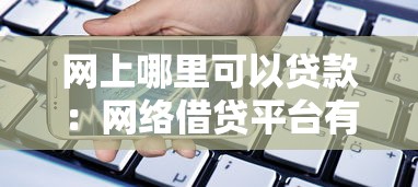 网上哪里可以贷款：网络借贷平台有哪些