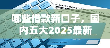 哪些借款新口子，国内五大2025最新贷款软件只要申请就通过