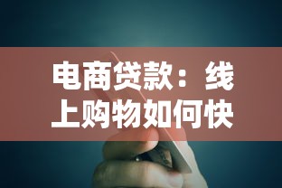电商贷款：线上购物如何快速获得资金支持