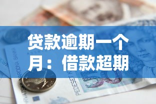 贷款逾期一个月：借款超期30天会有什么后果