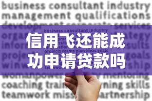 信用飞还能成功申请贷款吗，归纳5个2025最新黑户一定能过的平台