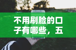 不用刷脸的口子有哪些，五大2025最新花户2025能下款的口子