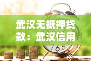 武汉无抵押贷款：武汉信用贷款如何快速申请