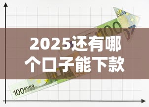 2025还有哪个口子能下款，梳理5个2025最新能下款的网贷平台