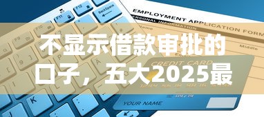 不显示借款审批的口子，五大2025最新学生借钱平台