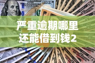 严重逾期哪里还能借到钱2025，归纳5个2025最新中国正规网贷平台