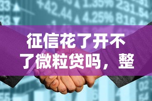 征信花了开不了微粒贷吗，整理五个2025最新融资平台