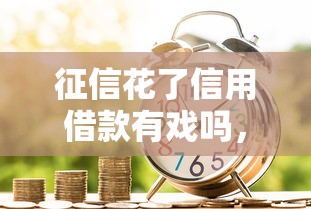 征信花了信用借款有戏吗，整理五个2025最新好的贷款平台