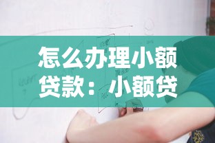 怎么办理小额贷款：小额贷款申请流程有哪些