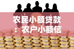 农民小额贷款：农户小额信贷申请流程怎样操作