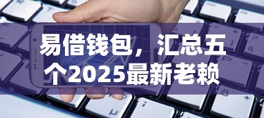 易借钱包，汇总五个2025最新老赖可以借款的平台的