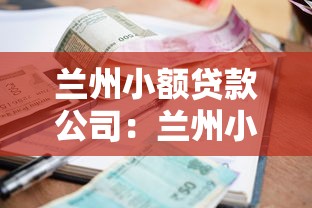 兰州小额贷款公司：兰州小额贷款申请流程如何