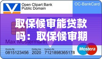 取保候审能贷款吗：取保候审期间能否申请银行贷款