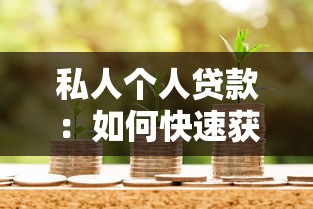 私人个人贷款：如何快速获得个人资金支持