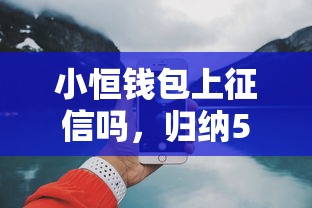 小恒钱包上征信吗，归纳5个2025最新78岁能借款的平台