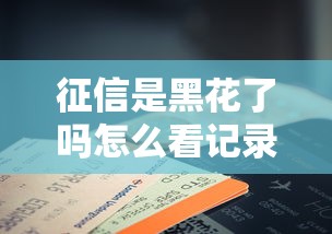 征信是黑花了吗怎么看记录，例举5个2025最新苹果手机贷款平台