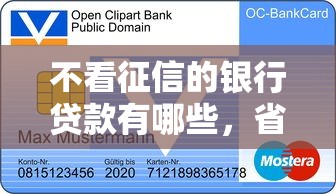 不看征信的银行贷款有哪些，省内五个2025最新高额度贷款平台
