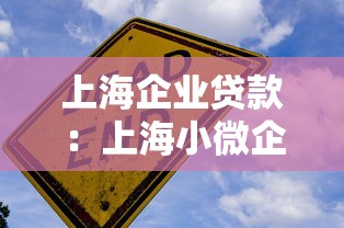 上海企业贷款：上海小微企业融资有哪些新政策支持