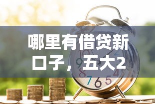 哪里有借贷新口子，五大2025最新哪些贷款平台不看征信