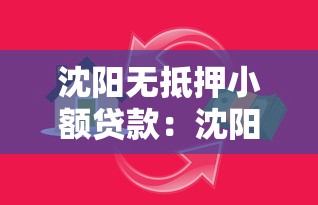 沈阳无抵押小额贷款：沈阳哪里能快速申请免担保小额借款